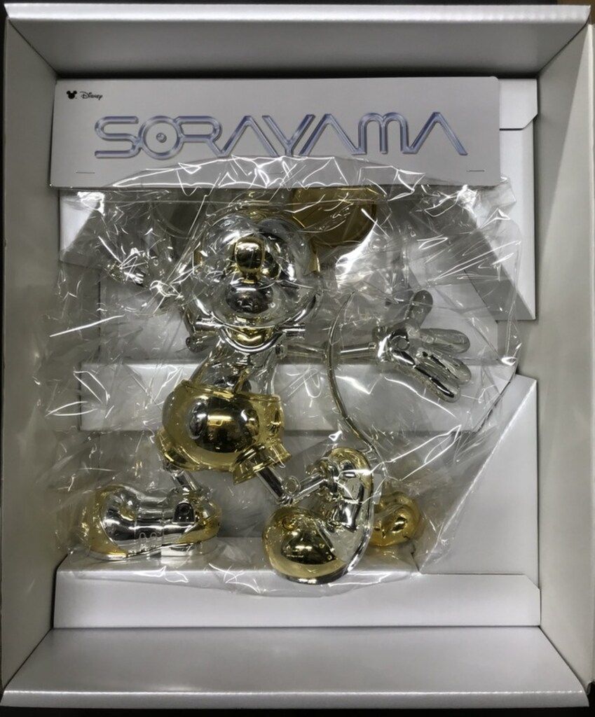 Mickey Mouse Now & Future 展 ソフビフィギュア 空山基