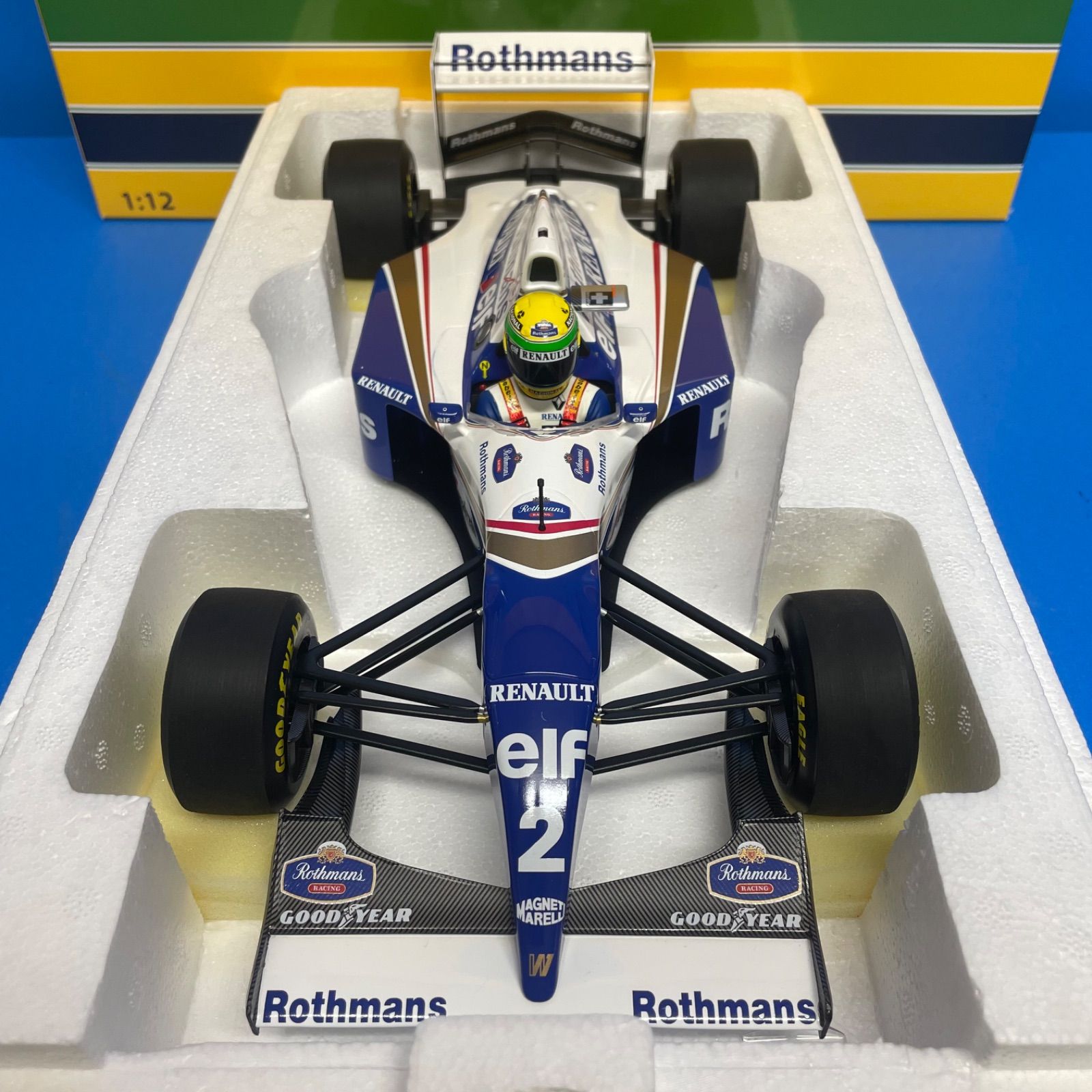 ミニチャンプス1/12 ウィリアムズ ルノー FW16 #2 A.セナ1994
