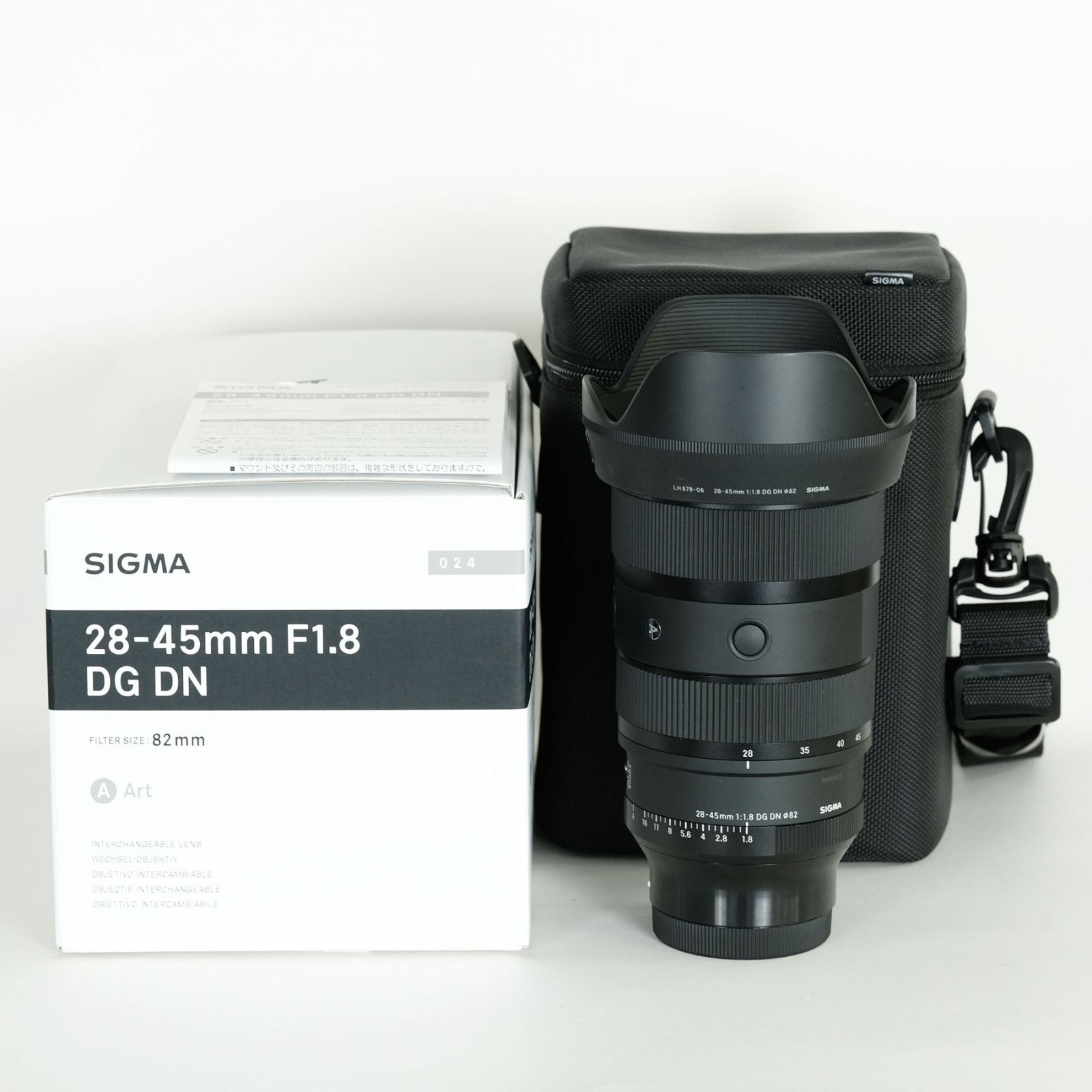 美品] SIGMA 28-45mm F1.8 DG DN｜Art [ソニーE用] / ソニーEマウント 
