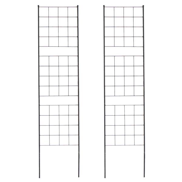 フェンス ハイタイプ ガーデニング 庭 園芸 おしゃれ 装飾 玄関 埋め込み 差し込み 仕切り シンプル sms-if-gr025-2p