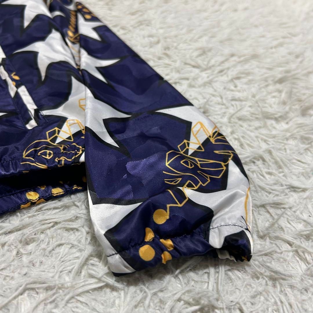 キムタク着用✨美品✨マークアンドロナ ジップパーカー 38 マルチカラー 総柄 キムタク着用✨美品✨マークアンドロナ ジップパーカー 38 マルチ