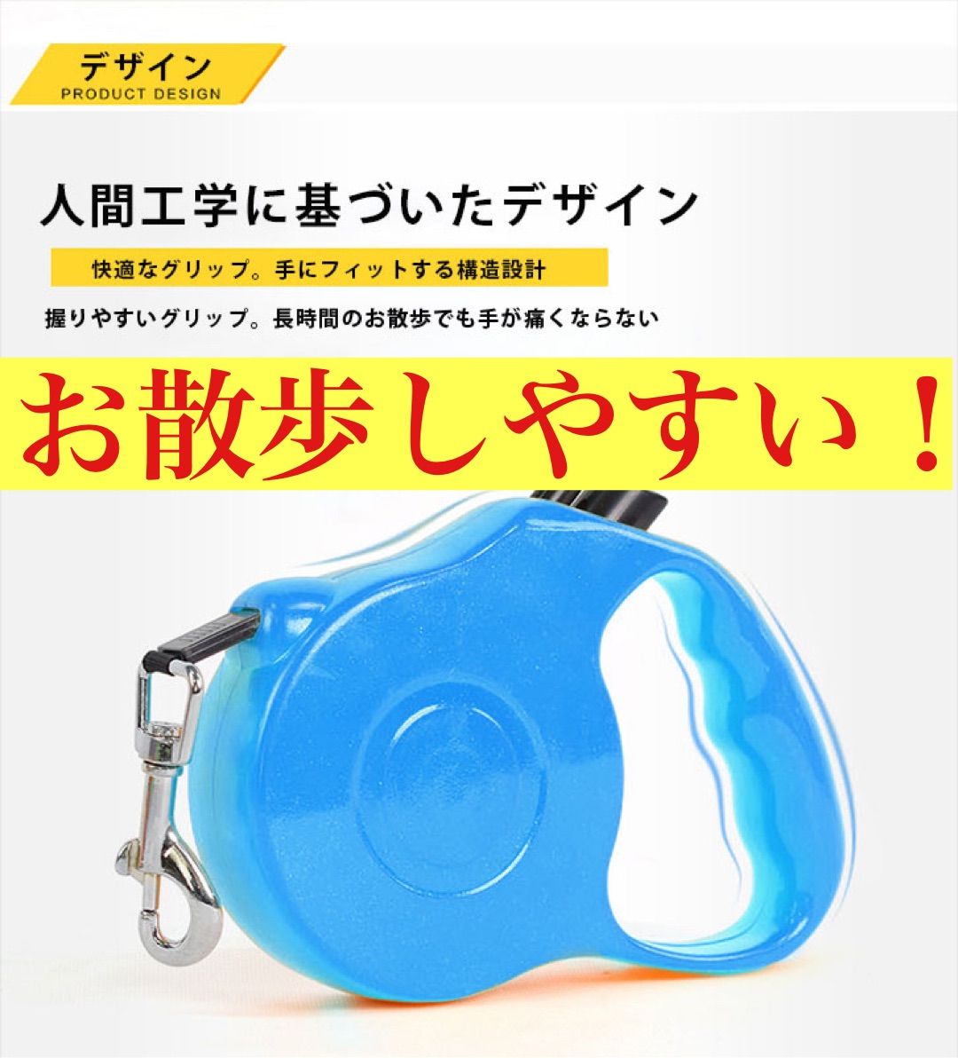 リード 犬の鎖 散歩 犬 ワンタッチ ウォーキング ペット ロック - 犬用品