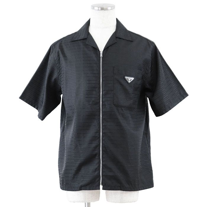 極美品】PRADA プラダ シャツ 2022年製 Re-Nylon リナイロン 