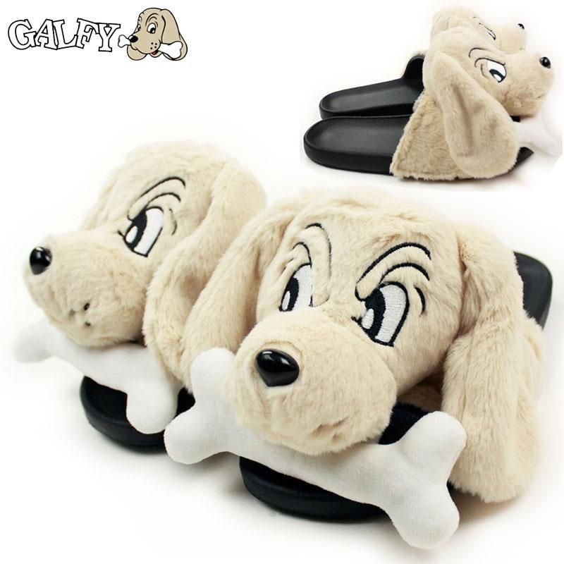 GALFY ガルフィー 足元わんわん サンダル ぬいぐるみ L 26-27cm GALFY ガルフィー 足元わんわん サンダル ぬいぐるみ L 26-27cm