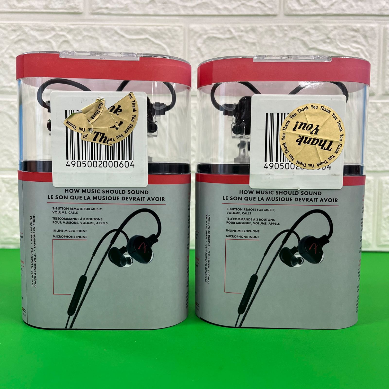 新品・未開封】Fender PURESONIC WIRED EARBUDS ECOUTEURS - メルカリ