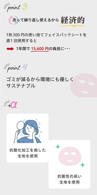 あったか 遠赤外線リフレッシュフェイスパックシート