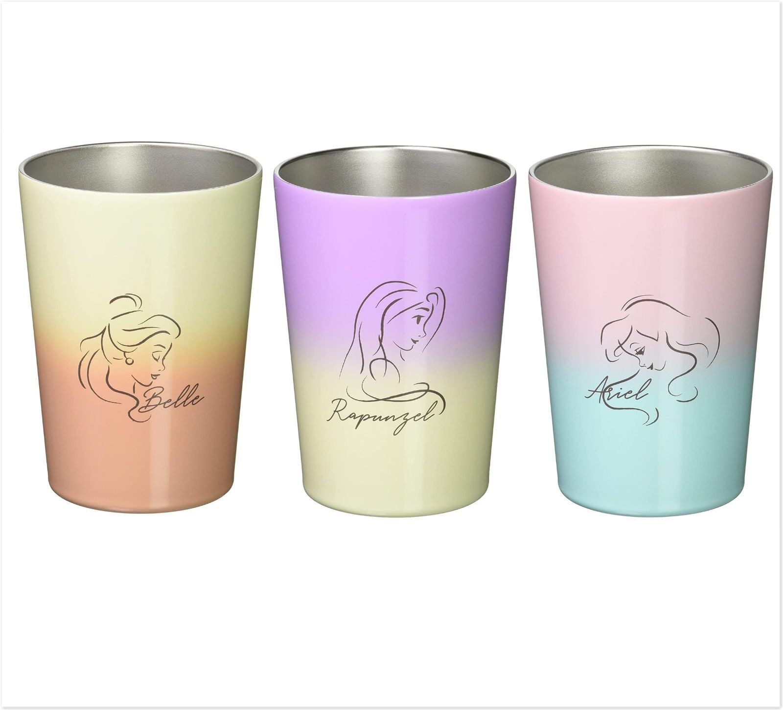 大西賢製販 ステンレスタンブラー 460ml プリンセス 3種 セット WDG-16000