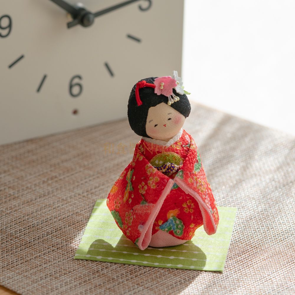 【縁起物】　　お人形 エケコ人形 縁起物 幸運 お守り プレゼント ギフト 人形 陶器ト