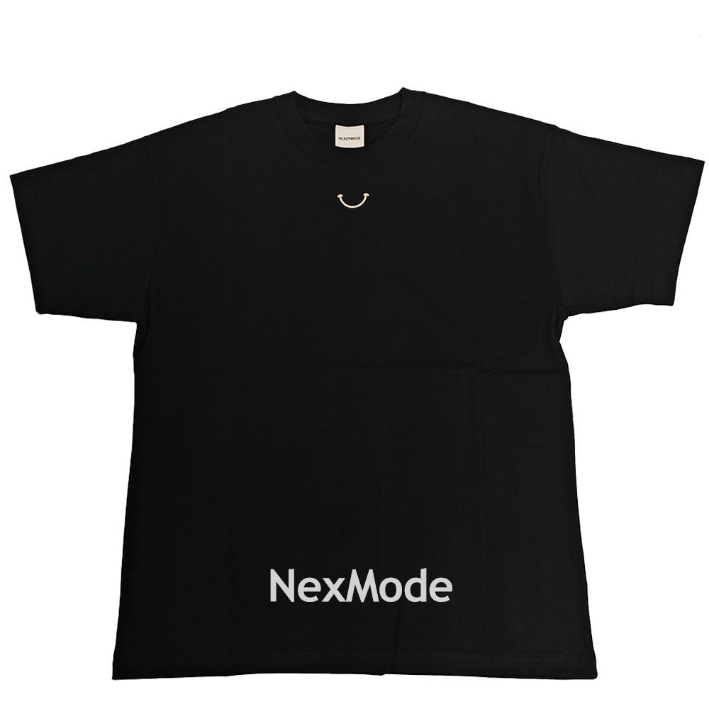 READYMADE 23SS S/S T-SHIRT SMILE / BLK ロゴプリント Tシャツ - メルカリ