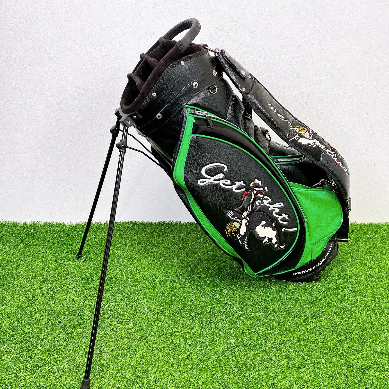 希少】三浦技研 40周年記念限定モデル スタンドキャディバッグ 3点式