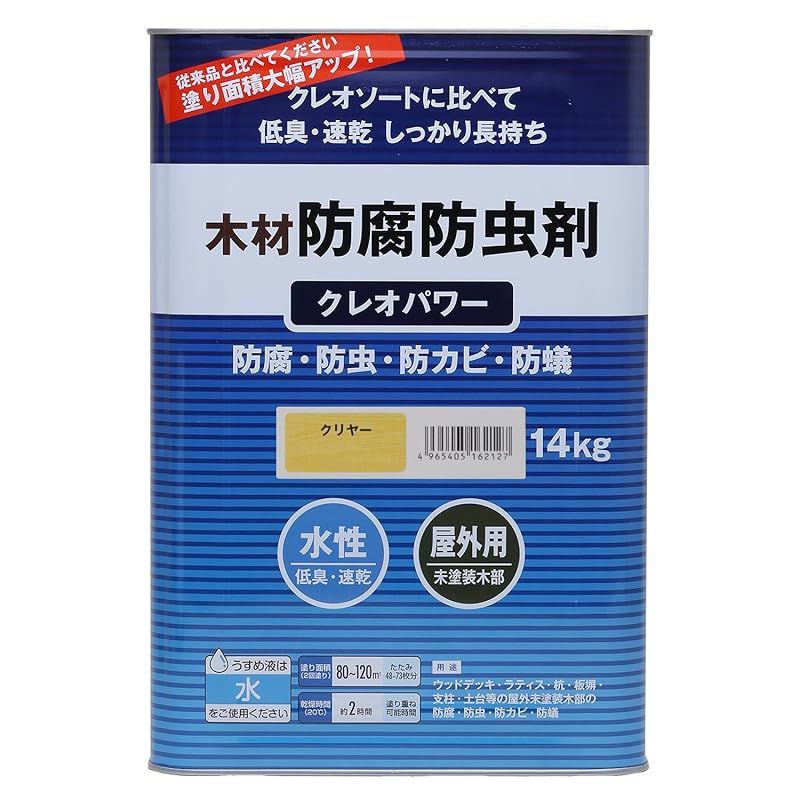和信ペイント クレオパワー クリヤー 14kg 0
