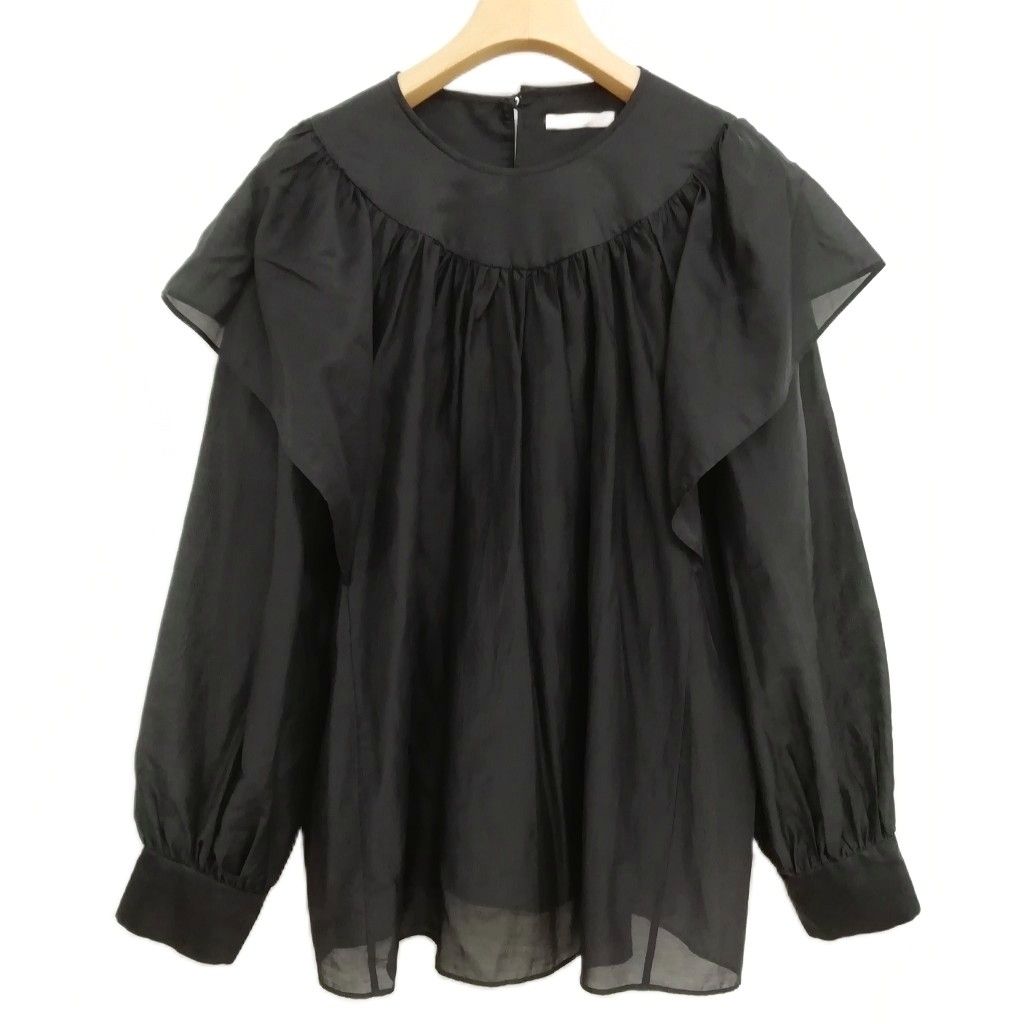 theoryセオリー　ラッフルフリルブラウス　2枚セット theoryセオリーラッフルフリルブラウス2枚セット