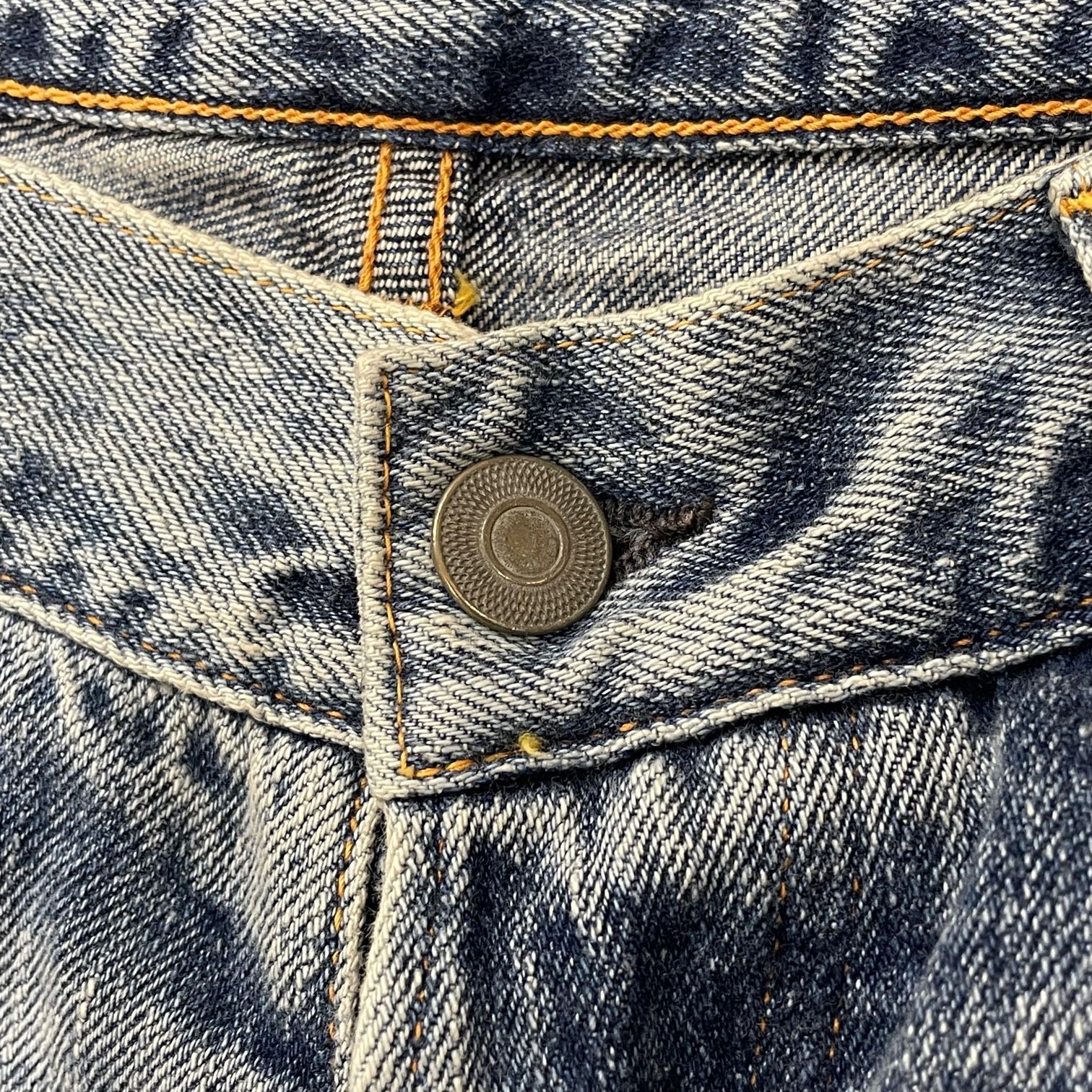 COMOLI 23SS ブリーチ デニム 5P パンツ X01-03004 コモリ 1