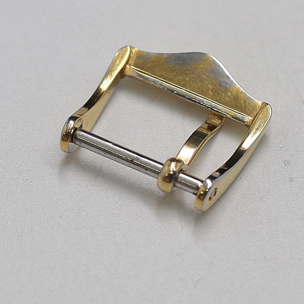 オメガ 純正尾錠 ゴールドカラー 14mm用 レディース腕時計
