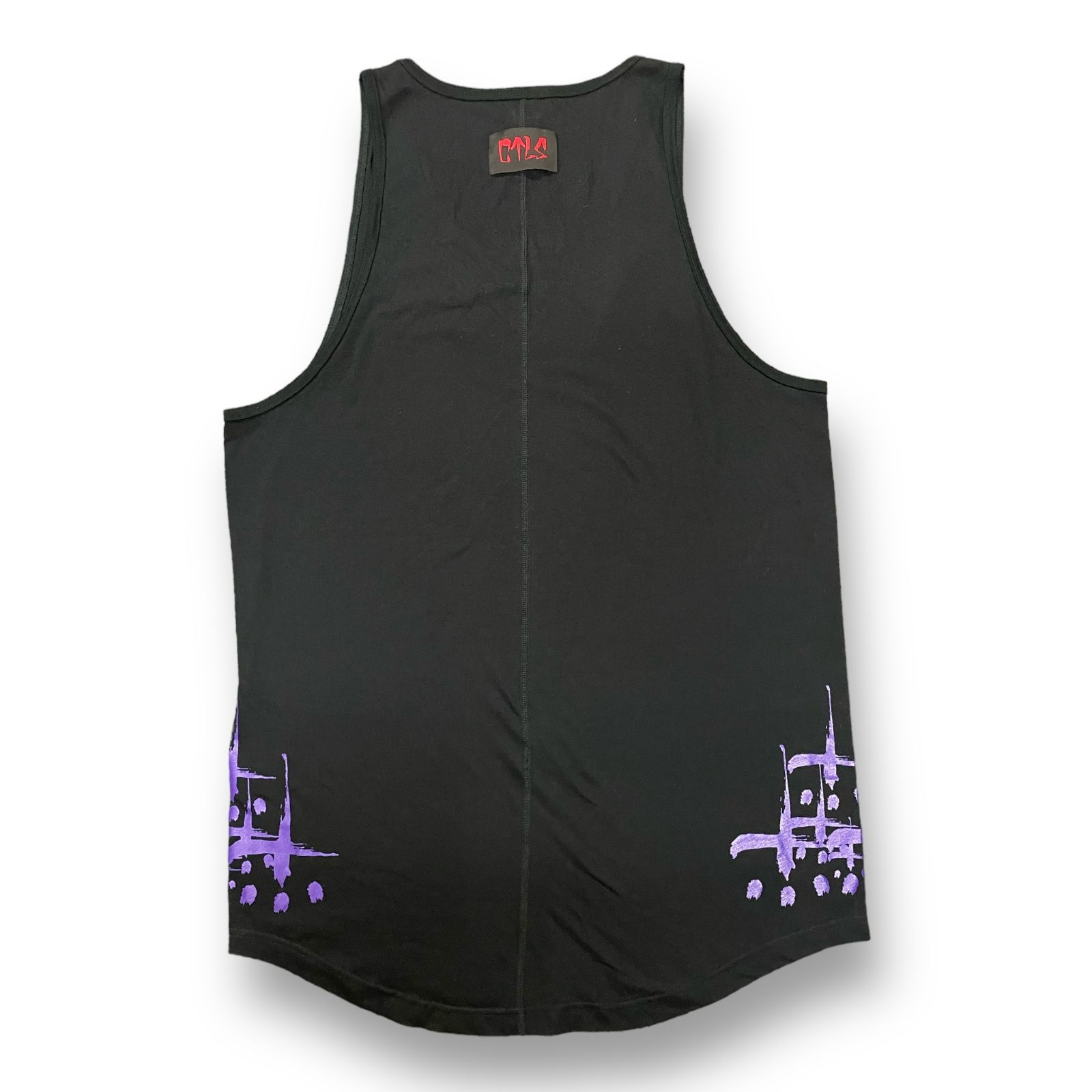 CVTVLIST 23SS SIDE CROSS INNER TANKTOP クロスプリント インナー