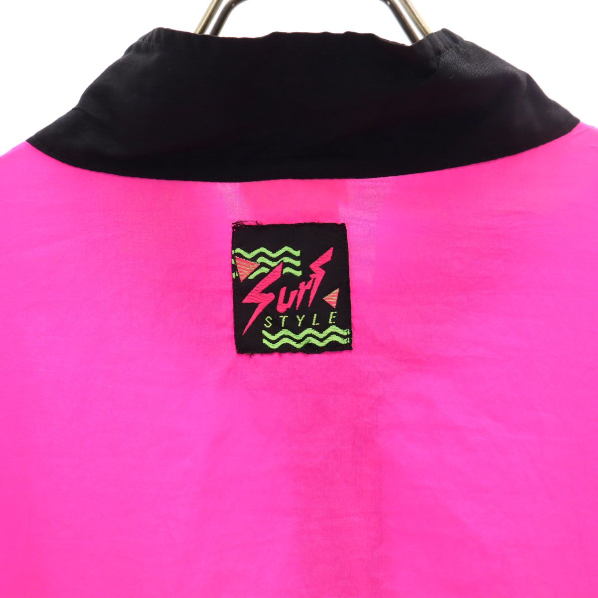 Surf STYLE 90s オールド ハーフジップ ナイロンジャケット ONE SIZE