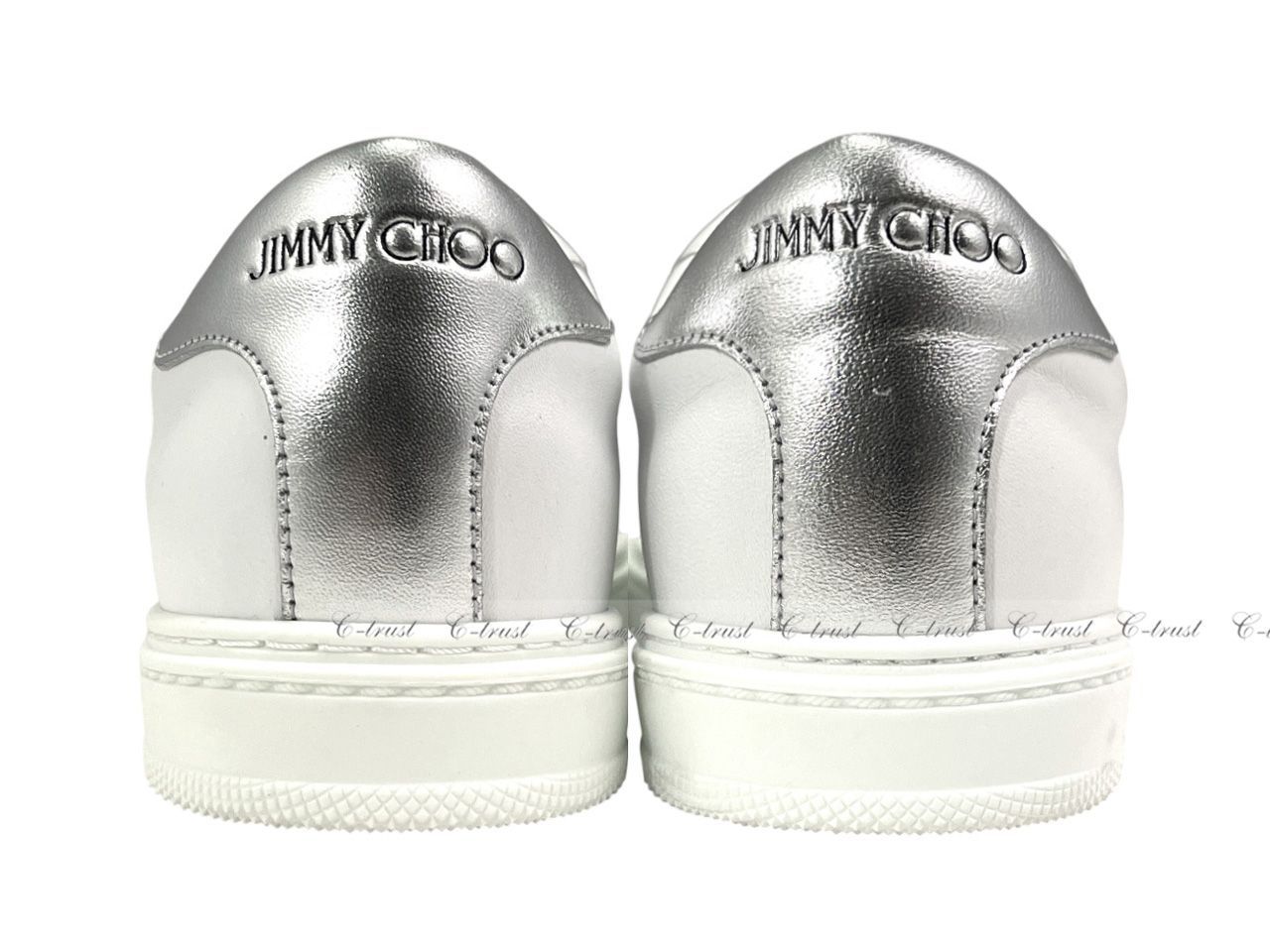 Jimmy Choo スニーカー ホワイト レザー メンズシューズ