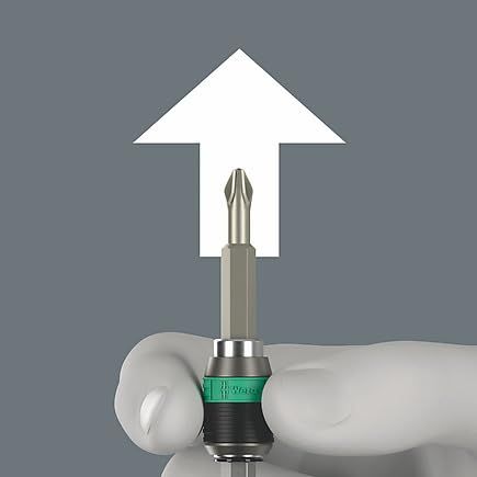 WERA ヴェラ 7点組 差込6.35mm ドリルタップビット ホルダーセット ケース付 104654