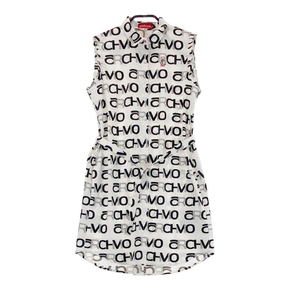 アルチビオ　ノースリーブワンピース archivio 【 セール 30％OFF 】 ストライプノースリワンピース