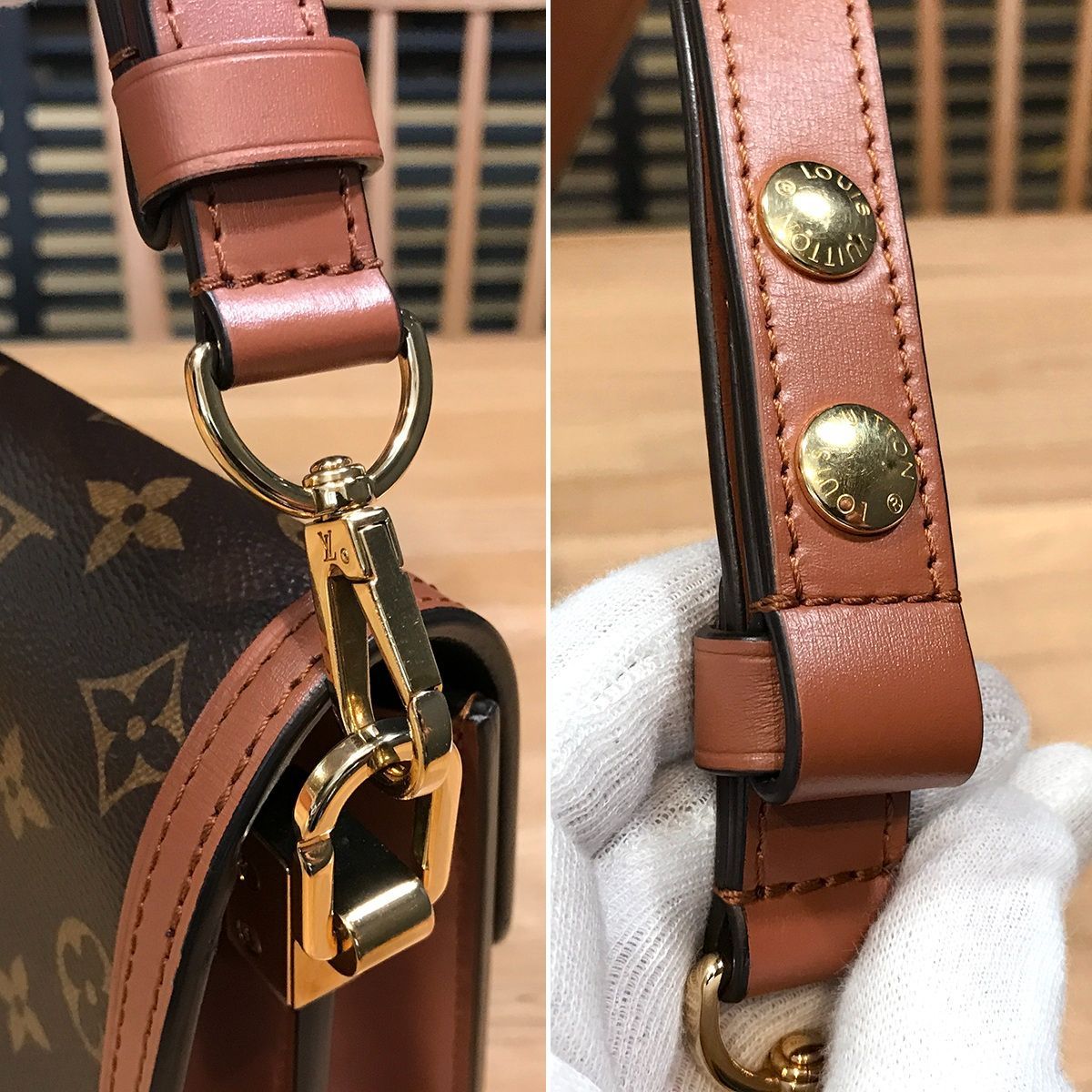 超美品】ルイヴィトン モノグラムリバース ドーフィーヌ MINI M45959 