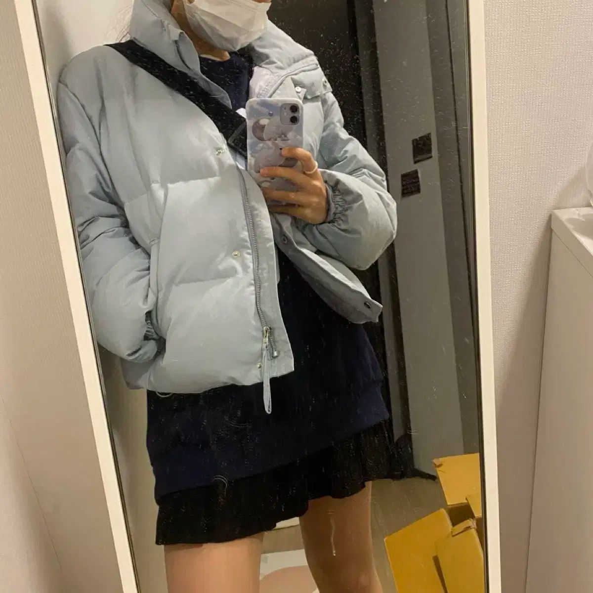 ason(アズオン) スノー ショートダウンコート - メルカリ