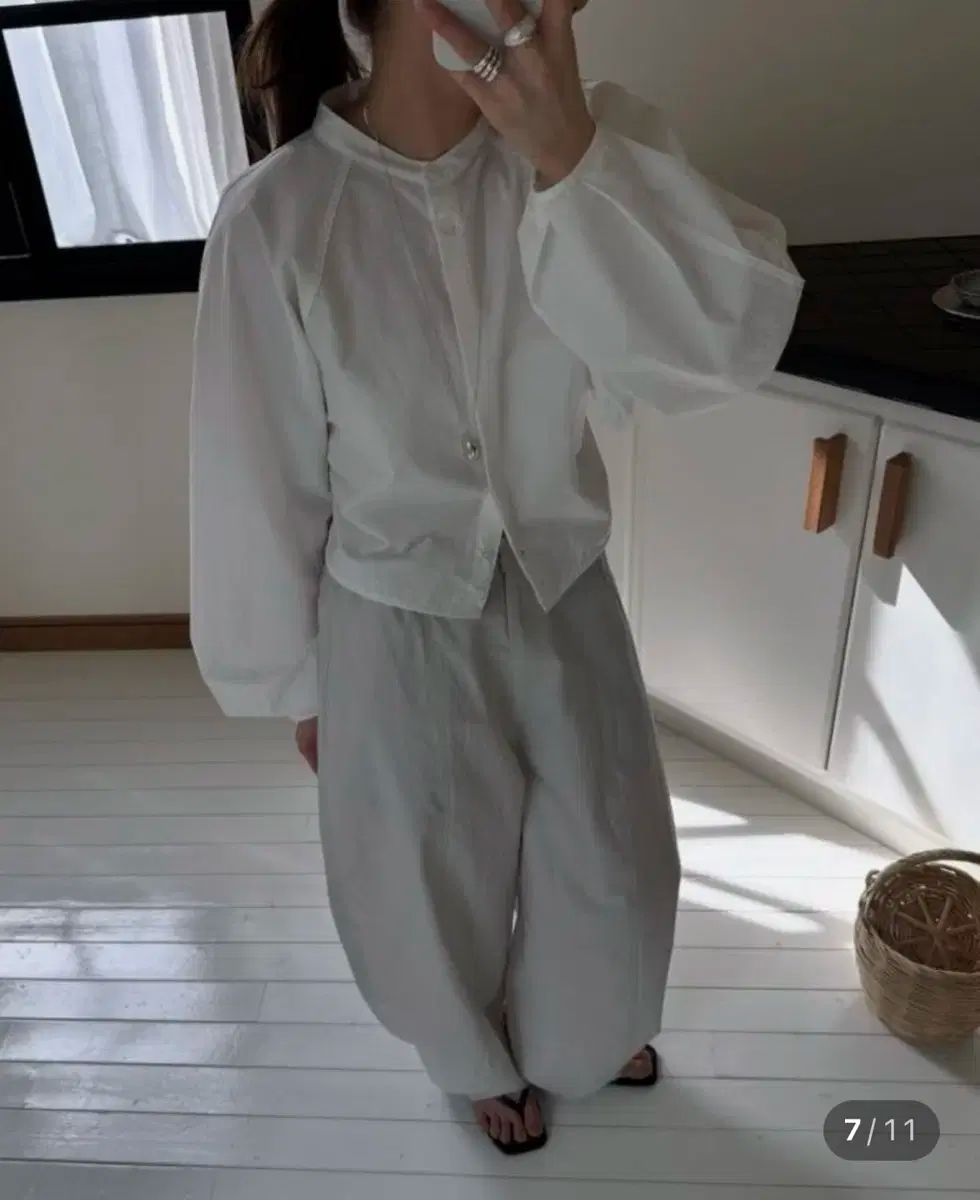 マレ ムード 曲線 パンツ バンディング ワイド