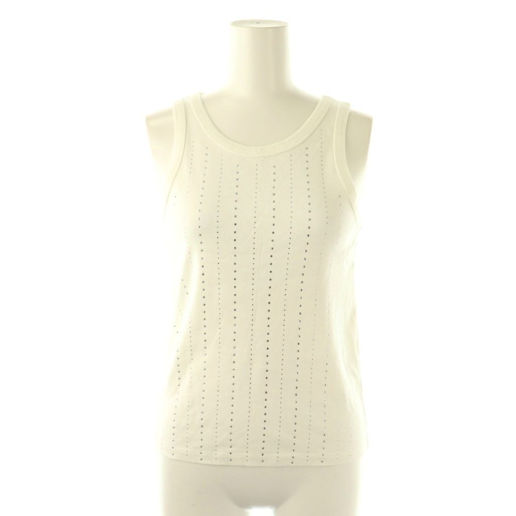 エストネーション ESTNATION 24SS ラインストーンタンクトップ