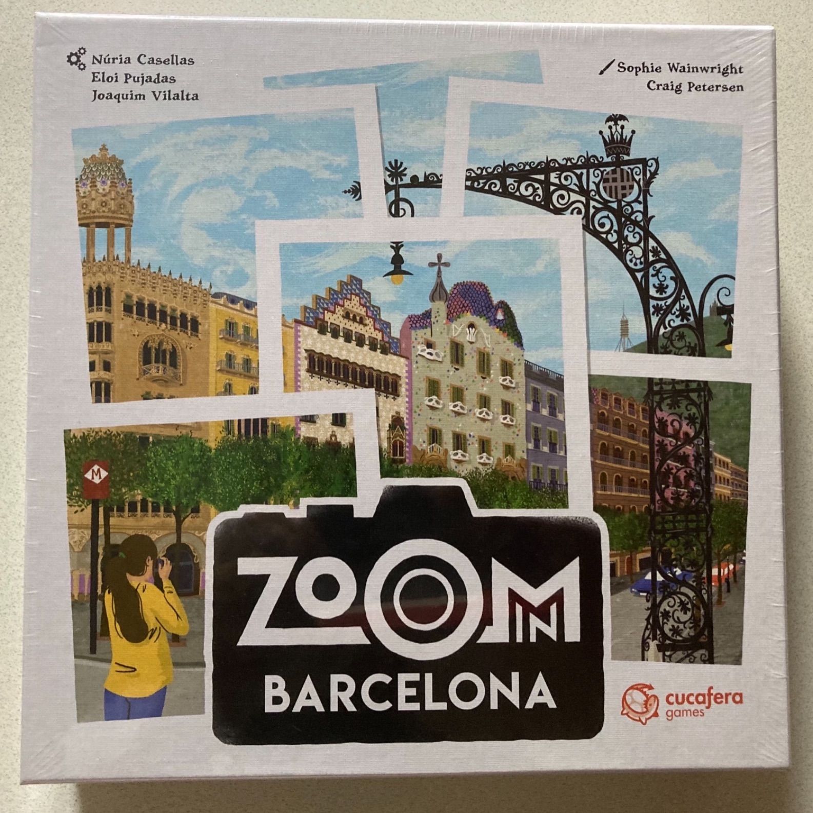最終値下げ Zoom in Barcelona 新品未開封 即日発送 海外 ボードゲーム 
