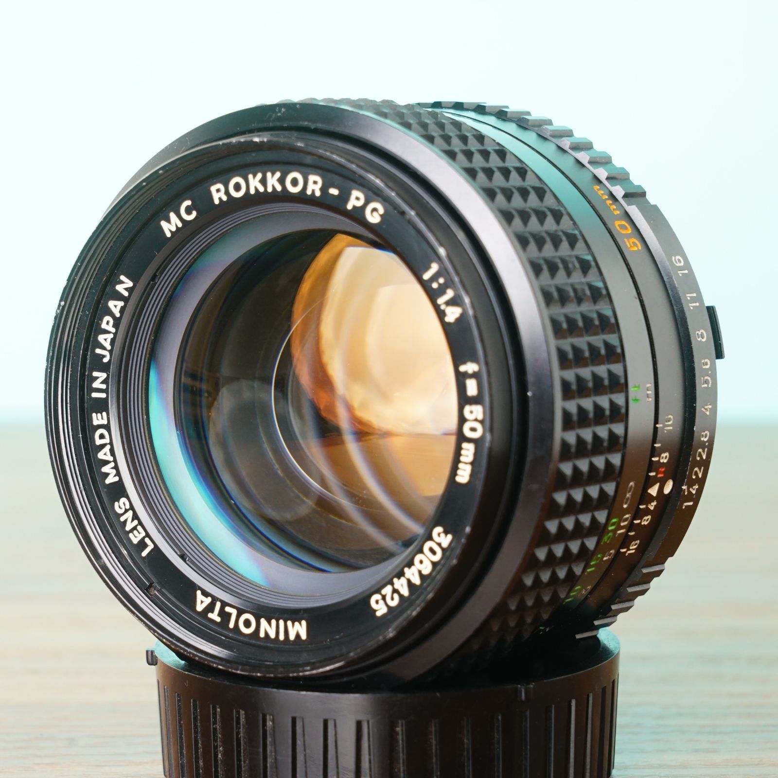 ミノルタ MC ROKKOR-PG 50mm f1.4 オールドレンズ #425 - メルカリ