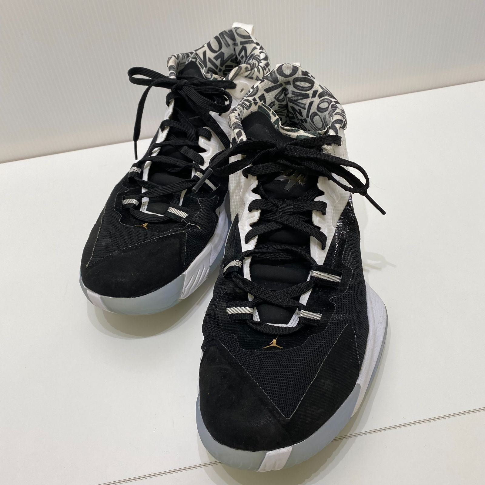 NIKE JORDAN ZION 1 PF DA3129-002 28.5cm ブラック ホワイト NIKE JORDAN ZION 1 PF DA3129-002 28.5cm ブラック ホワイト