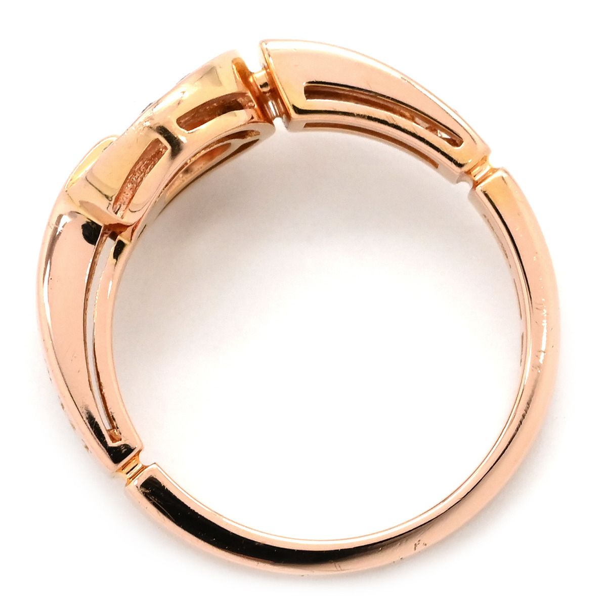 ブルガリ BVLGARI リング 指輪 ブルガリ・ブルガリ リング K18PG 
