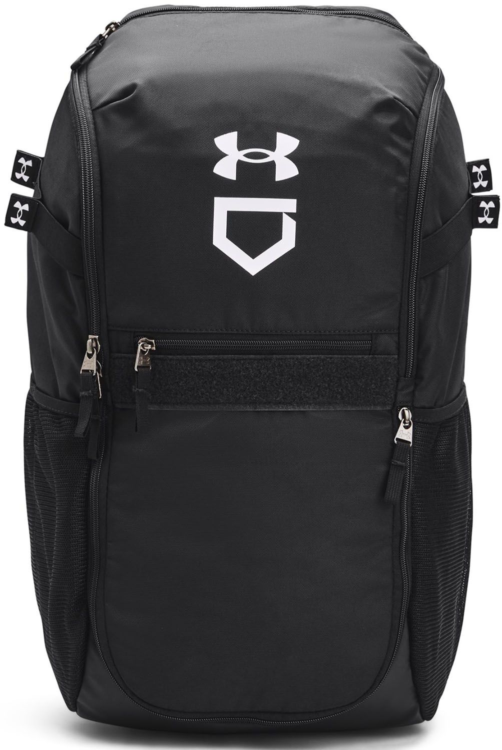 アンダーアーマー UNDER ARMOUR 野球 UAユーティリティー プリント バックパック 36L メンズ リュック デイパック バッグ ベースボール シューズ収納 部活 練習 トレーニング 試合 1369318 003 BLACK|WHITE
