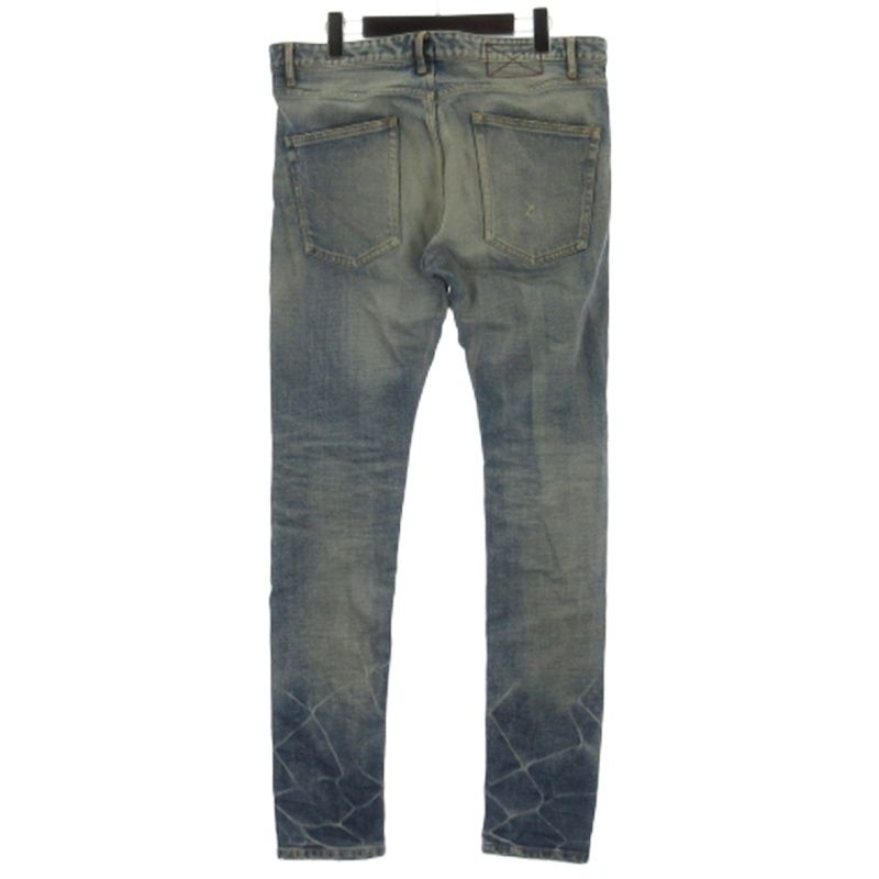 【定価4.4万】【30】MLVINCE /type-1スリムダメージデニムパンツ メルヴィンス MLVINCE TYPE-1 SLIM DAMAGE JEANS デニム パンツ