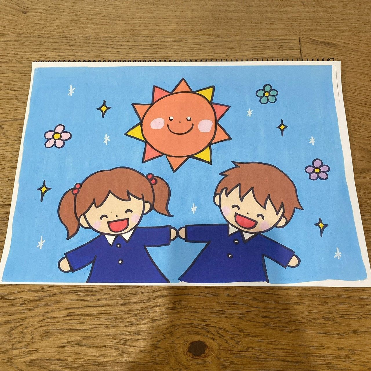 メルカリshops にじ スケッチブックシアター 歌 楽譜つき 歌詞つき 虹 卒園式 メルカリshops にじ スケッチブックシアター 歌 楽譜つき 歌詞つき 虹 卒園式