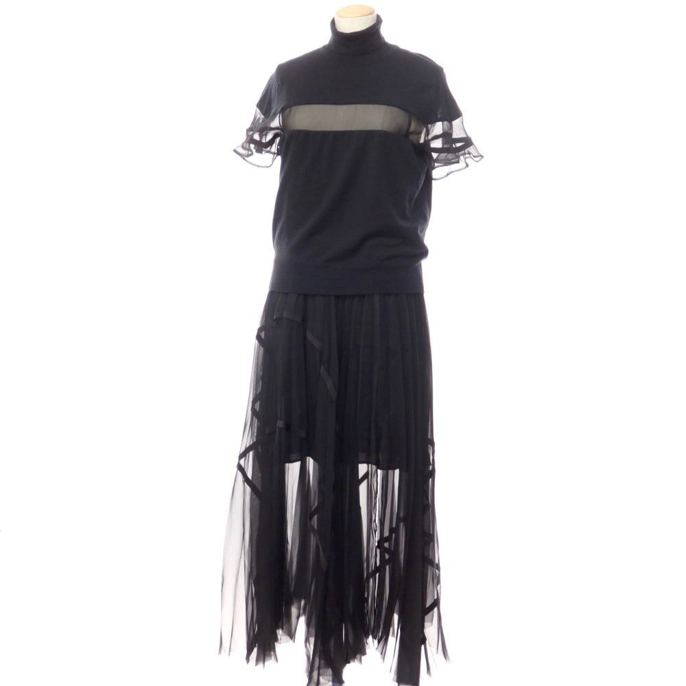 sacai サカイ 2020 ドッキングワンピース