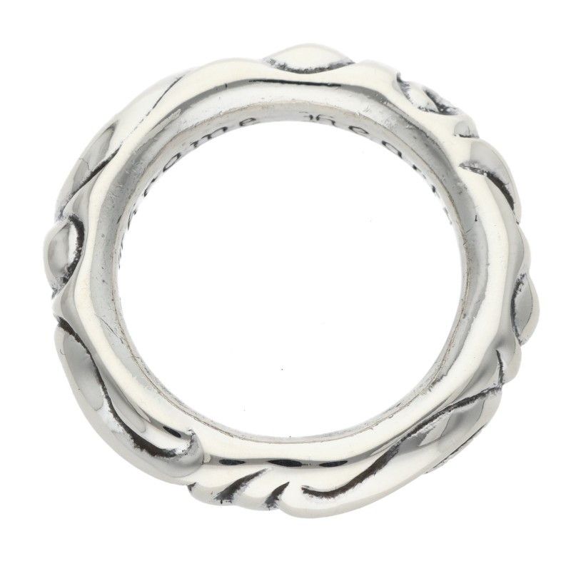 クロムハーツ SCRL BAND/スクロールバンド シルバーリング 17号 CHROME HEARTS クロムハーツ SCRL BAND スクロールバンドリング
