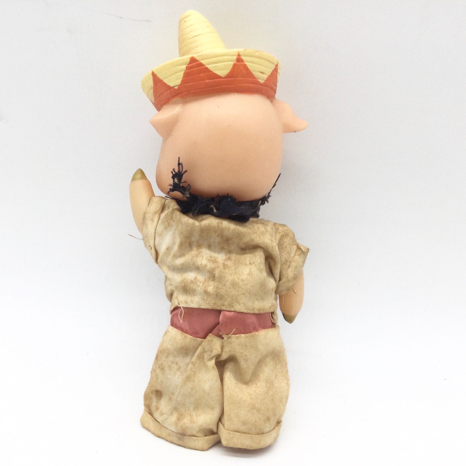 9195 【旧バンダイ】NHK 三匹のこぶた ブーフーウー ソフビ フィギュア