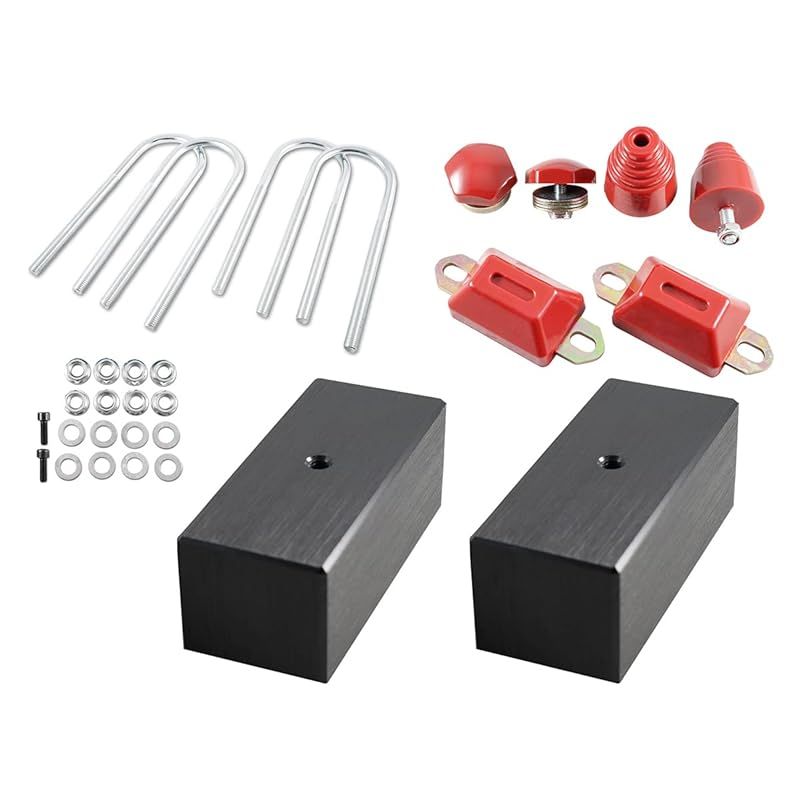 在庫セール TRISTAR S ハイエース レジアスエース 200系 1型~7型 2WD用 車高調整 ローダウン ブロック キット 2インチ 約50mm リバウンドストップ バンプストップ セット 1