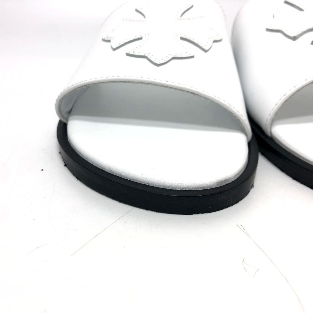 未使用品CHROME HEARTS サンダル 43（27cmクロムハーツ レザー 未使用品CHROME HEARTS サンダル 43（27cmクロムハーツ レザー