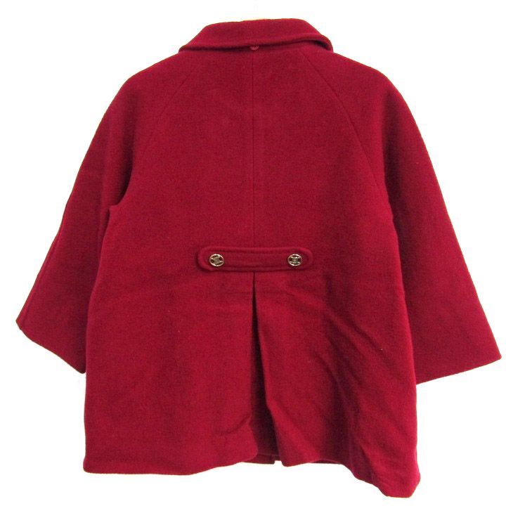 セリーヌ ステンカラーコート アウター ウールコート キッズ 女の子用