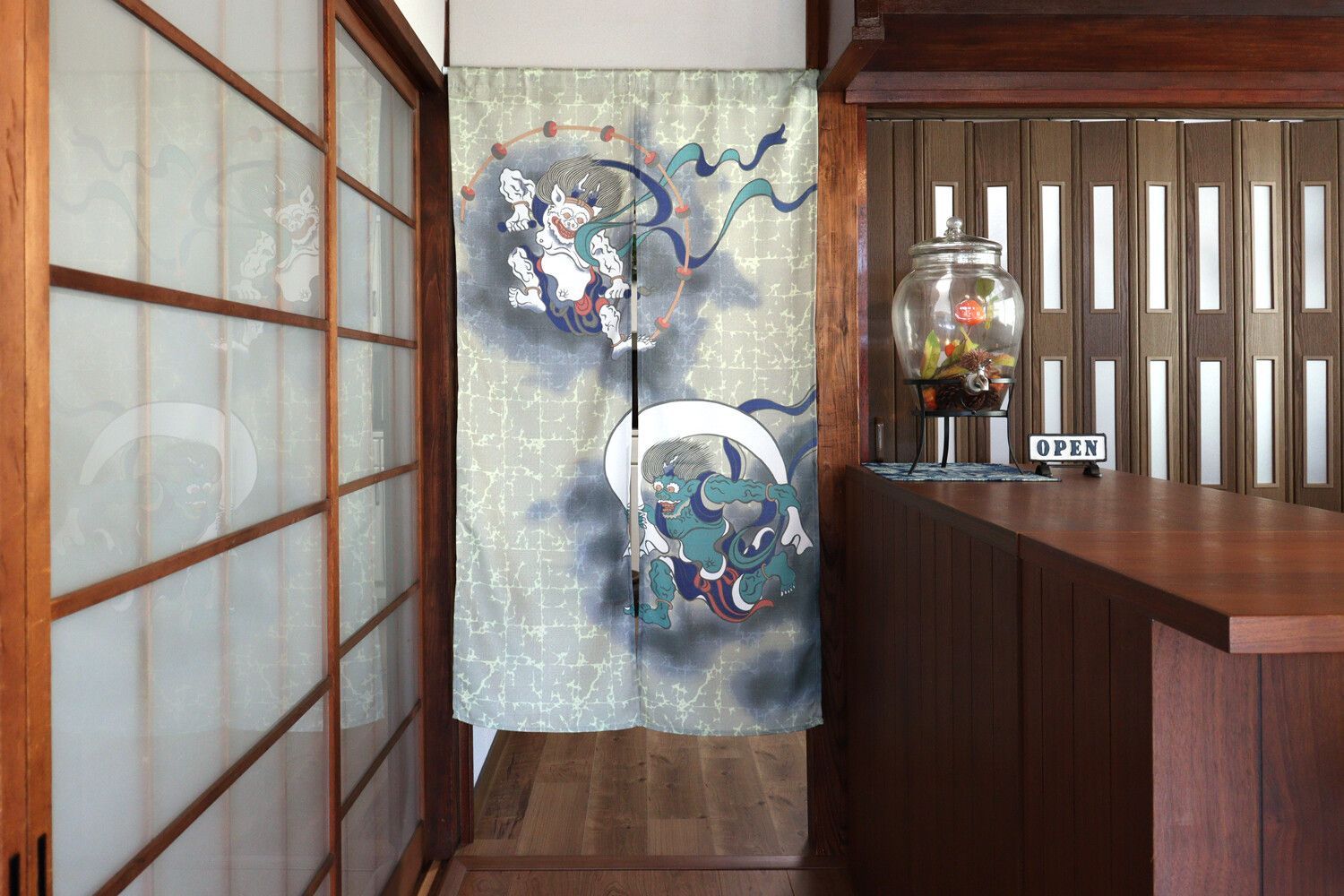 和風　本縫い　のれん　2枚組 和風 本縫い のれん 2枚組 正規販売店】 和風 本縫い のれん 2枚