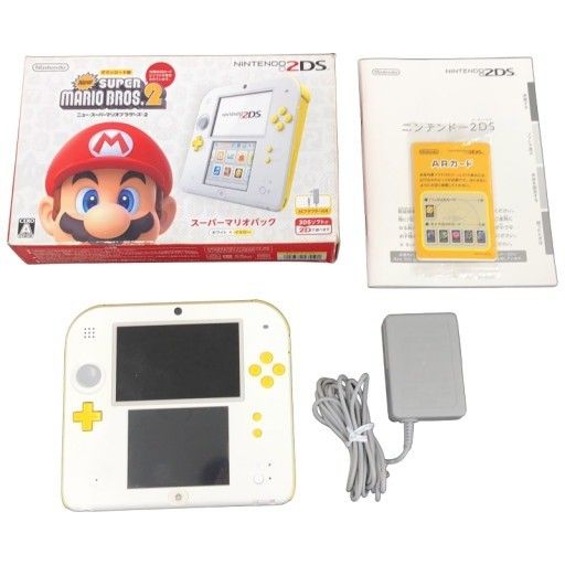 ニンテンドー2DS スーパーマリオパック【ホワイト×イエロー】 Amazon | ニンテンドー2DS スーパーマリオパック【ホワイト