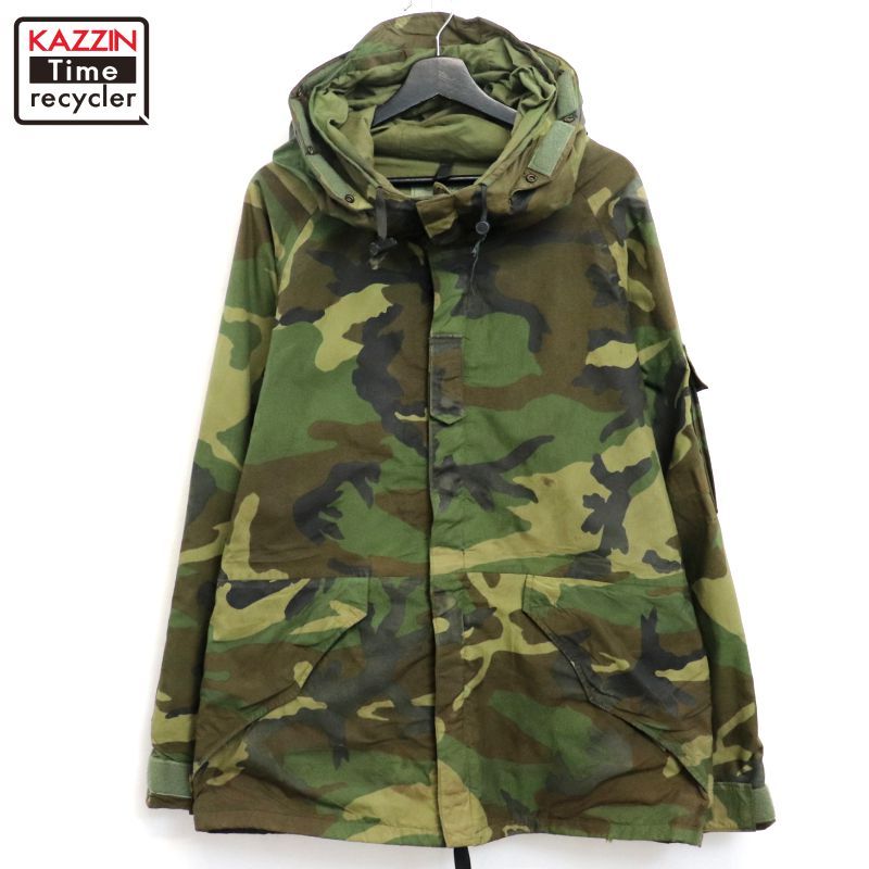 90s USA製 vintage U.S.ARMY ウッドランドカモ ECWCS ミリタリー