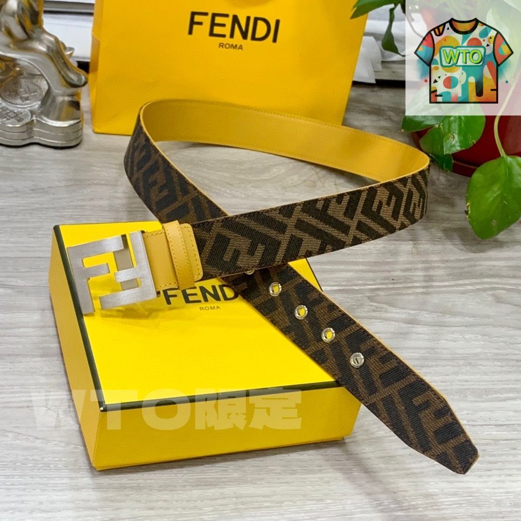 FENDIカジュアルベルト FENDI フェンディ カジュアル ベルト01-1 - メルカリ