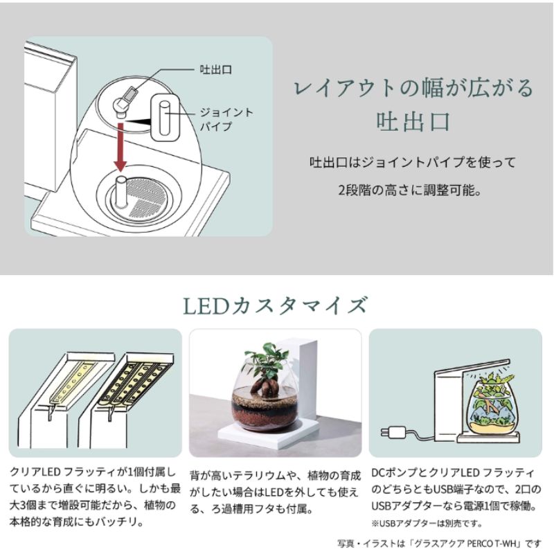 ジェックス グラスアクア