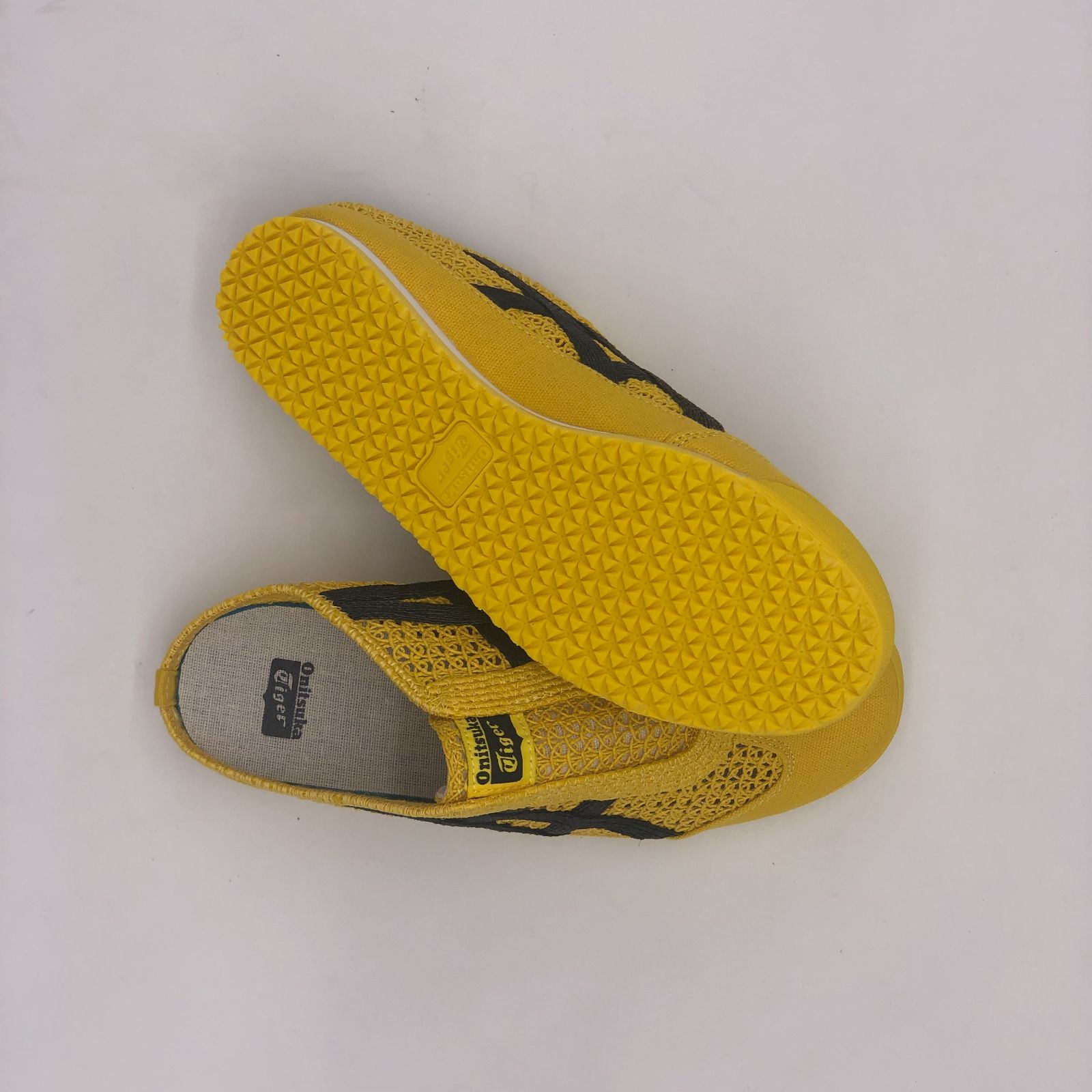 イエロー　ファイヤーミュールL Onitsuka Tiger オニツカタイガー ミュール MEXICO 66