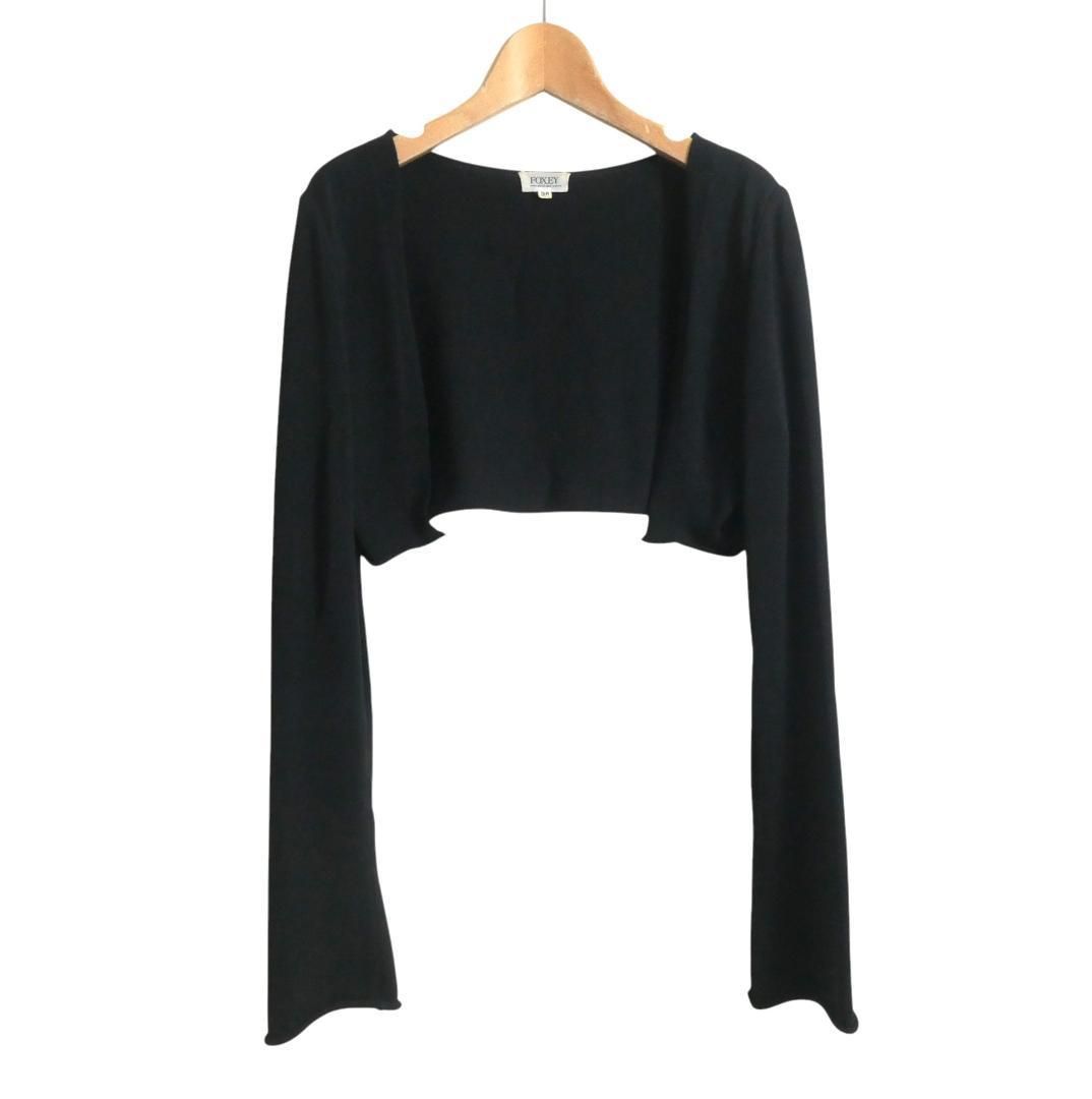良品 FOXEY BOUTIQUE フォクシー リブニット カットソー ボタン