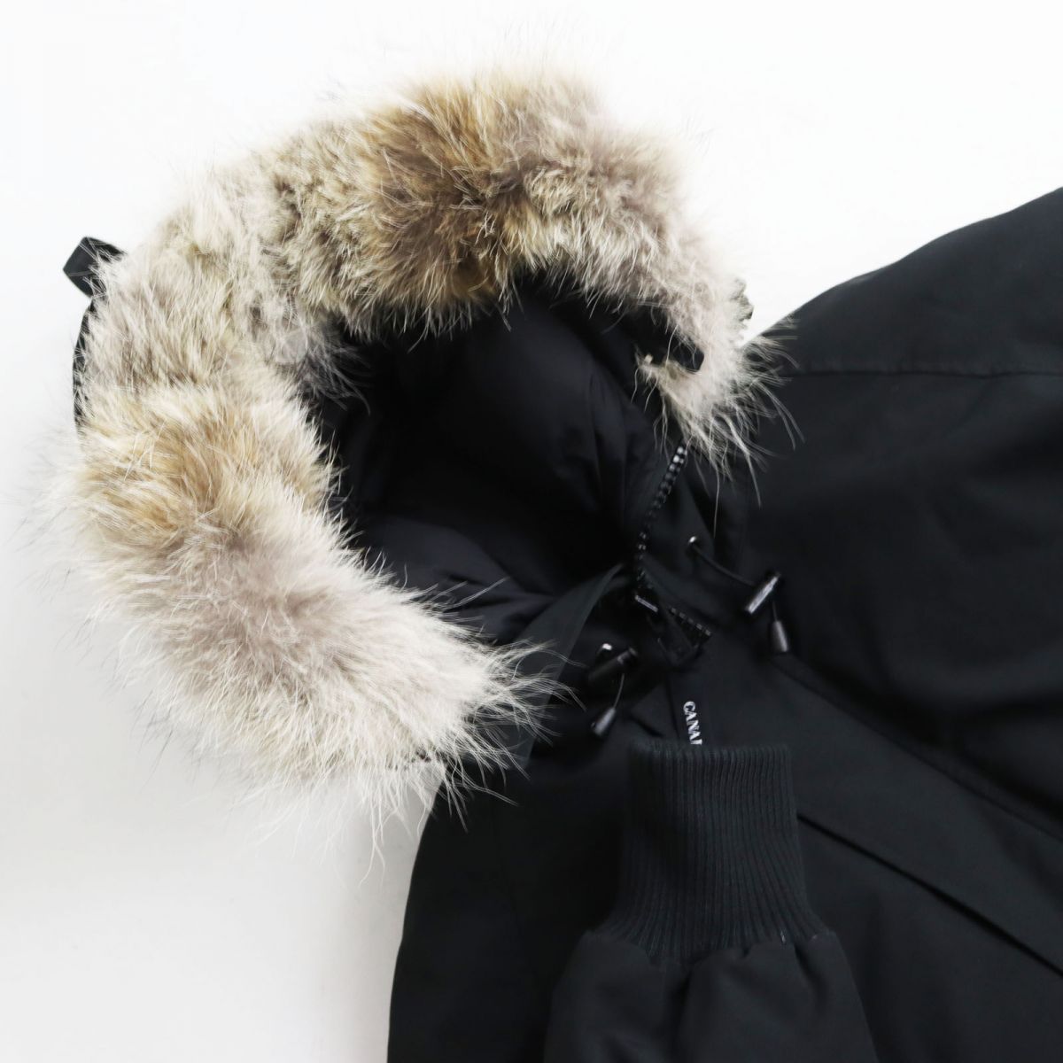 美品○カナダグース 7999MT CHILLIWACK ファー/ロゴワッペン付