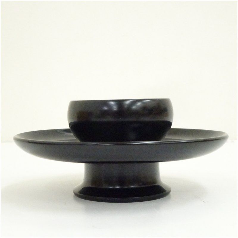 輪島塗 天目台（共箱） 本物 茶道 茶碗 おしゃれ 天目茶碗 点前 茶器