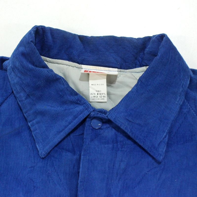 90s USA製 vintage HARTWELL 中綿 コーデュロイ スタジャン メンズ 